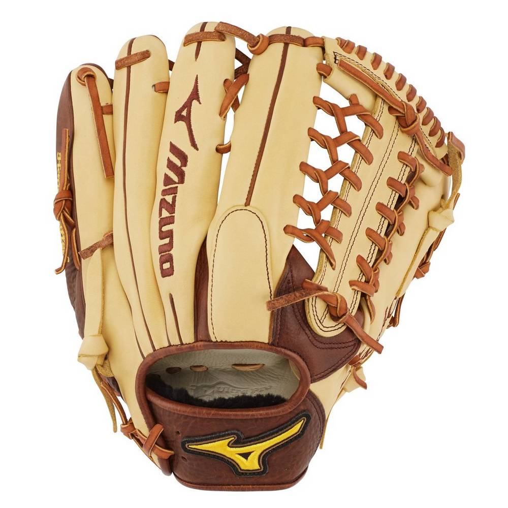 Mizuno Men's Classic Pro Soft Outfield Baseball Glove 12.75" Khaki (312688-MCF)